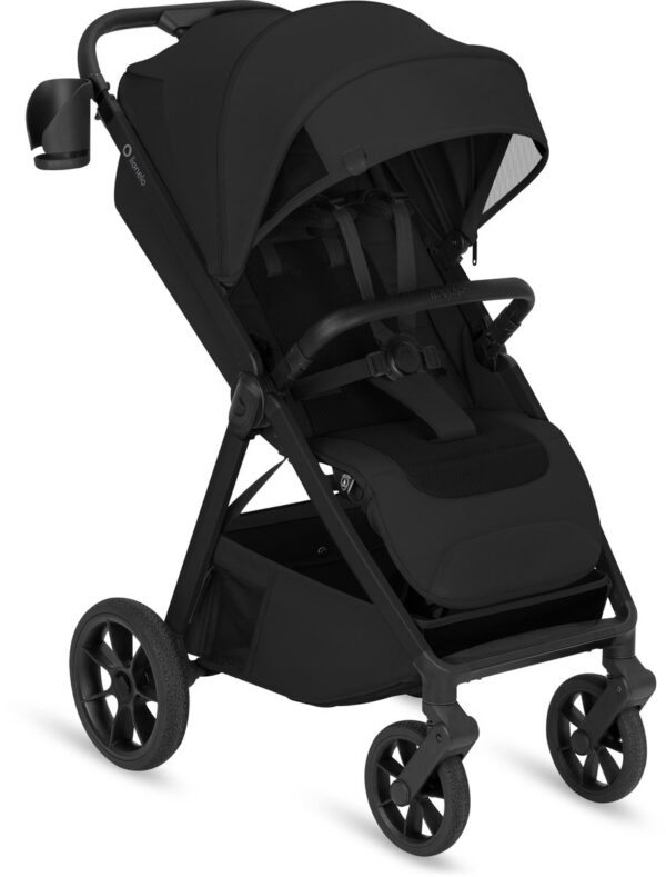 Lionelo BETT bērnu pastaigu ratiņi krāsa BLACK ONYX