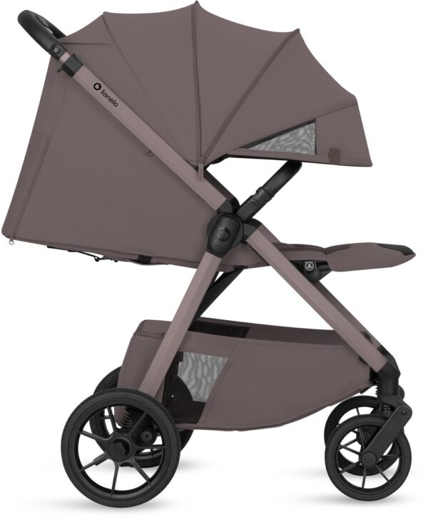 Lionelo BETT bērnu pastaigu ratiņi krāsa BEIGE TAUPE