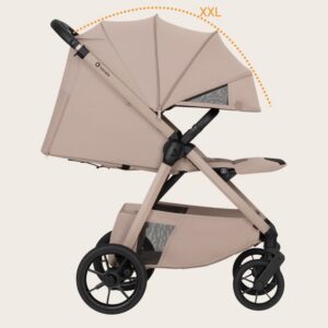 Lionelo BETT bērnu pastaigu ratiņi krāsa BEIGE SAND