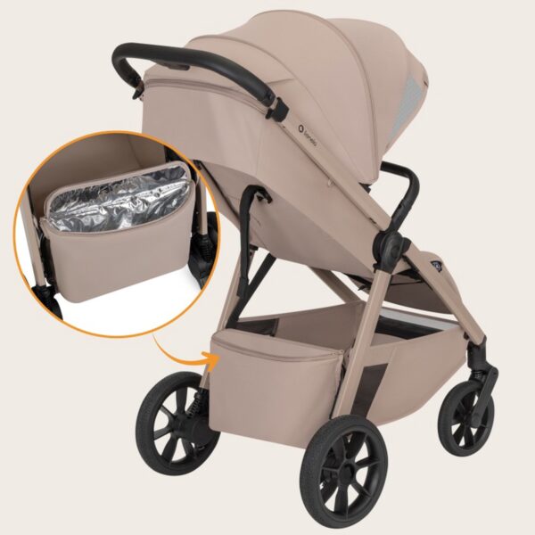 Lionelo BETT bērnu pastaigu ratiņi krāsa BEIGE SAND