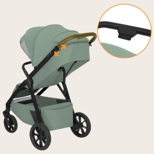 Lionelo BETT bērnu pastaigu ratiņi krāsa GREEN SAGE