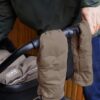 Voksi Mittens ratu cimdi krāsa Walnut