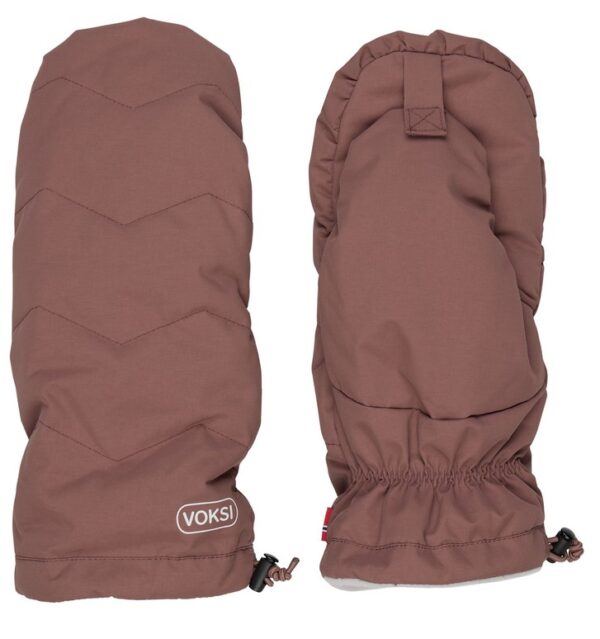 Voksi Mittens ratu cimdi krāsa Maroon