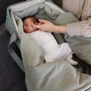 Voksi Wool Wrap mazuļu guļammaiss krāsa Meadow Green