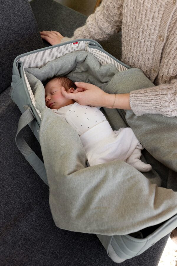Voksi Wool Wrap mazuļu guļammaiss krāsa Meadow Green