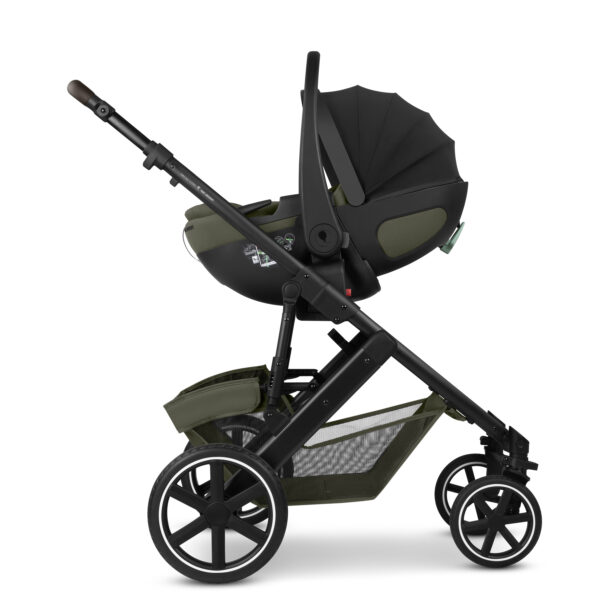 ABC Design Salsa Core 3in1 bērnu ratu komplekts Olive