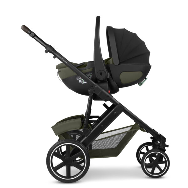 ABC Design Salsa Core 3in1 bērnu ratu komplekts Olive