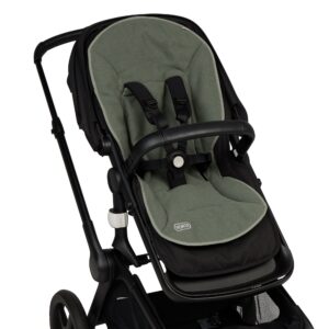 Voksi Wool Stroller Inlay ratu vilnas ieliktnis krāsa Meadow Green