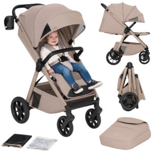 Lionelo BETT bērnu pastaigu ratiņi krāsa BEIGE SAND