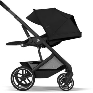 Cybex Balios S LUX Fold 2in1 bērnu ratu komplekts ar salokāmu kulbiņu