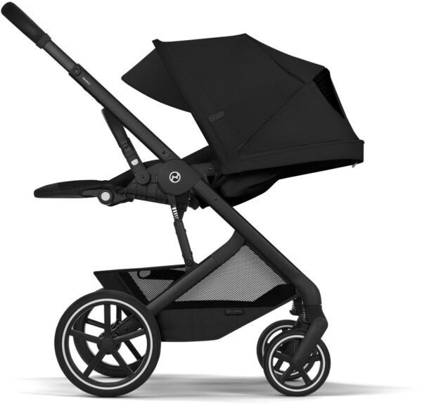 Cybex Balios S LUX Fold 2in1 bērnu ratu komplekts ar salokāmu kulbiņu