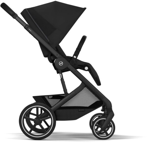 Cybex Balios S LUX Fold 2in1 bērnu ratu komplekts ar salokāmu kulbiņu