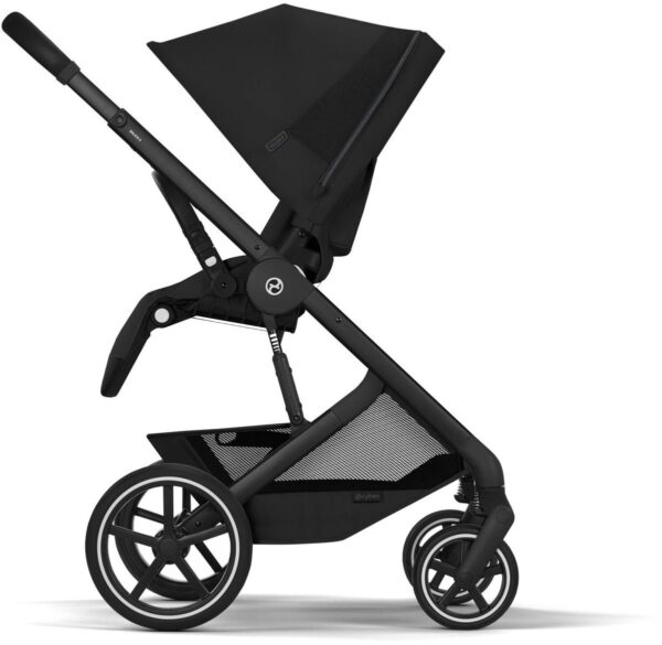Cybex Balios S LUX Fold 2in1 bērnu ratu komplekts ar salokāmu kulbiņu