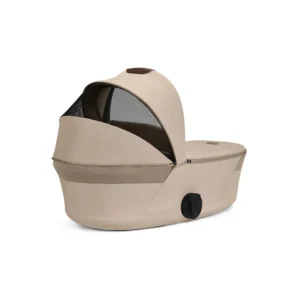 Cybex Balios S LUX Fold 2in1 bērnu ratu komplekts ar salokāmu kulbiņu krāsa Almond Beige