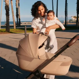 Cybex Balios S LUX Fold 2in1 bērnu ratu komplekts ar salokāmu kulbiņu